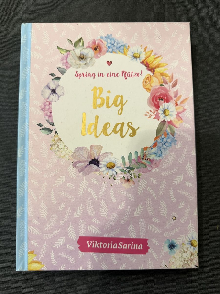 Libri: Notizbuch "Big Ideas" - Spring in eine Pfütze – Nuovo (secondo la descrizione) da Winterthur venduto da ca__tj5n