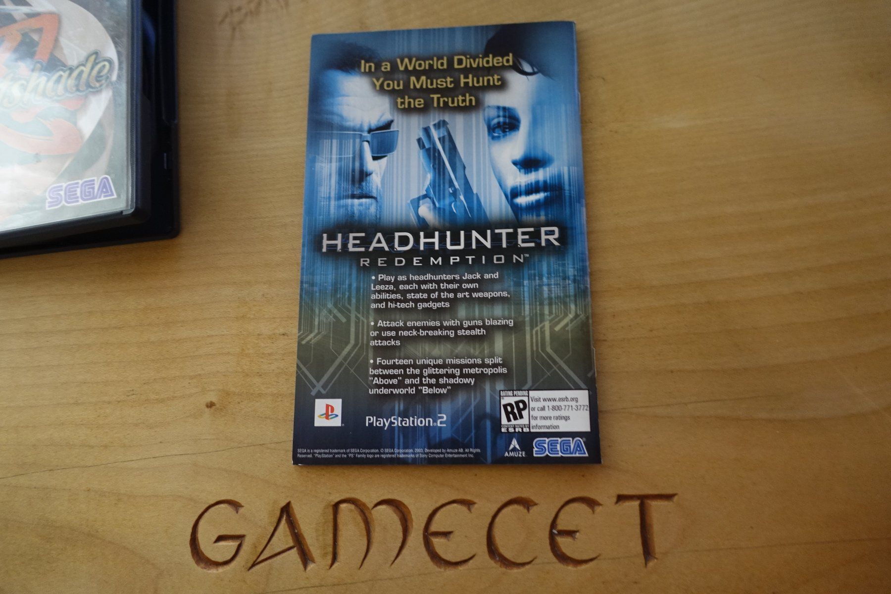 Sony Giochi: Nightshade - Amerika – Usato da Steinach venduto da Gamecet 5