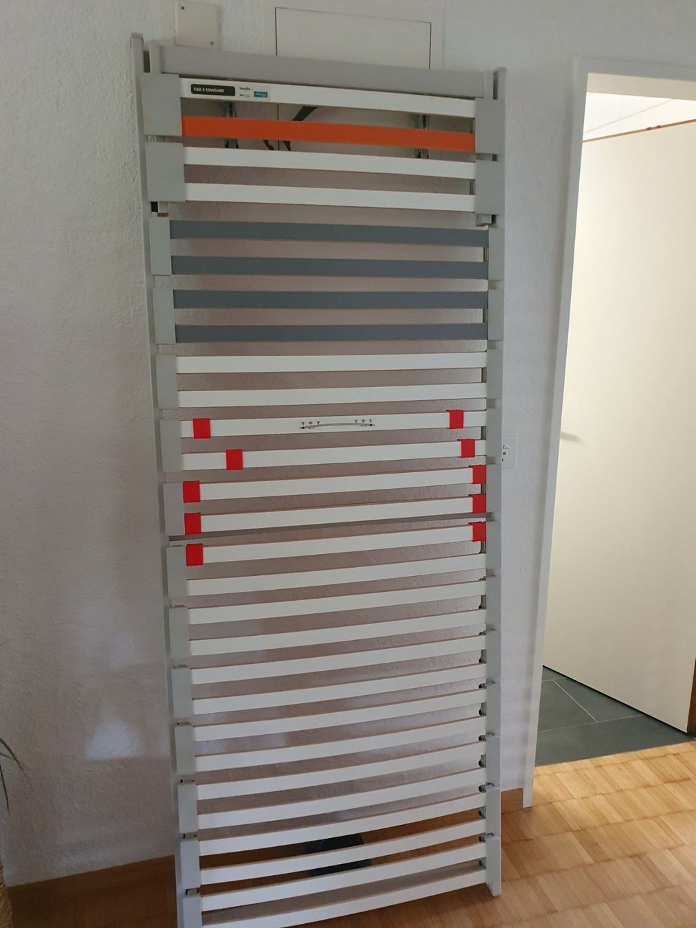 Reti a doghe: 2 x Lattenrost Sanaflex 80cm Breite – Usato da Mettmenstetten venduto da carnau84 5