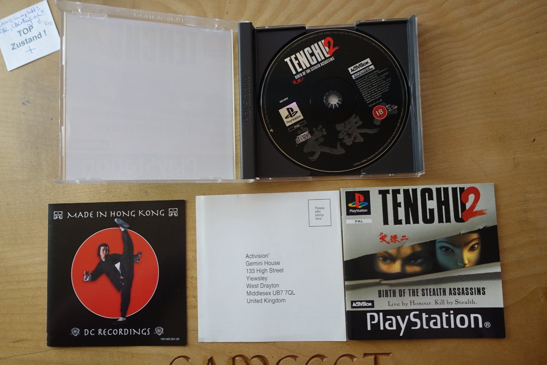Sony Giochi: Tenchu 2 - UK-Version – Usato da Steinach venduto da Gamecet 3