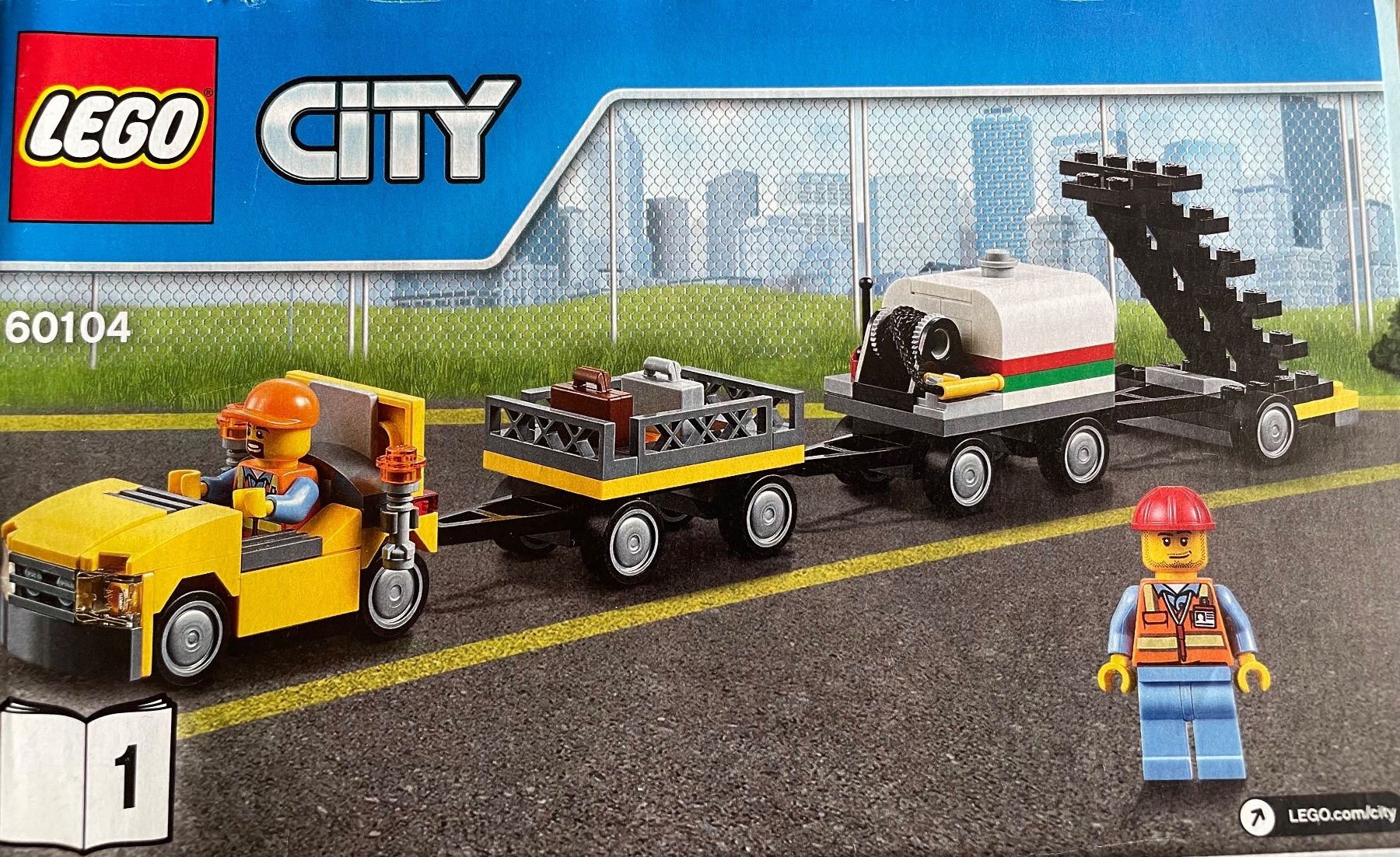 Lego Kit di costruzioni: Lego 60104 Le terminal pour passagers – Usato da Satigny venduto da gislerl 6
