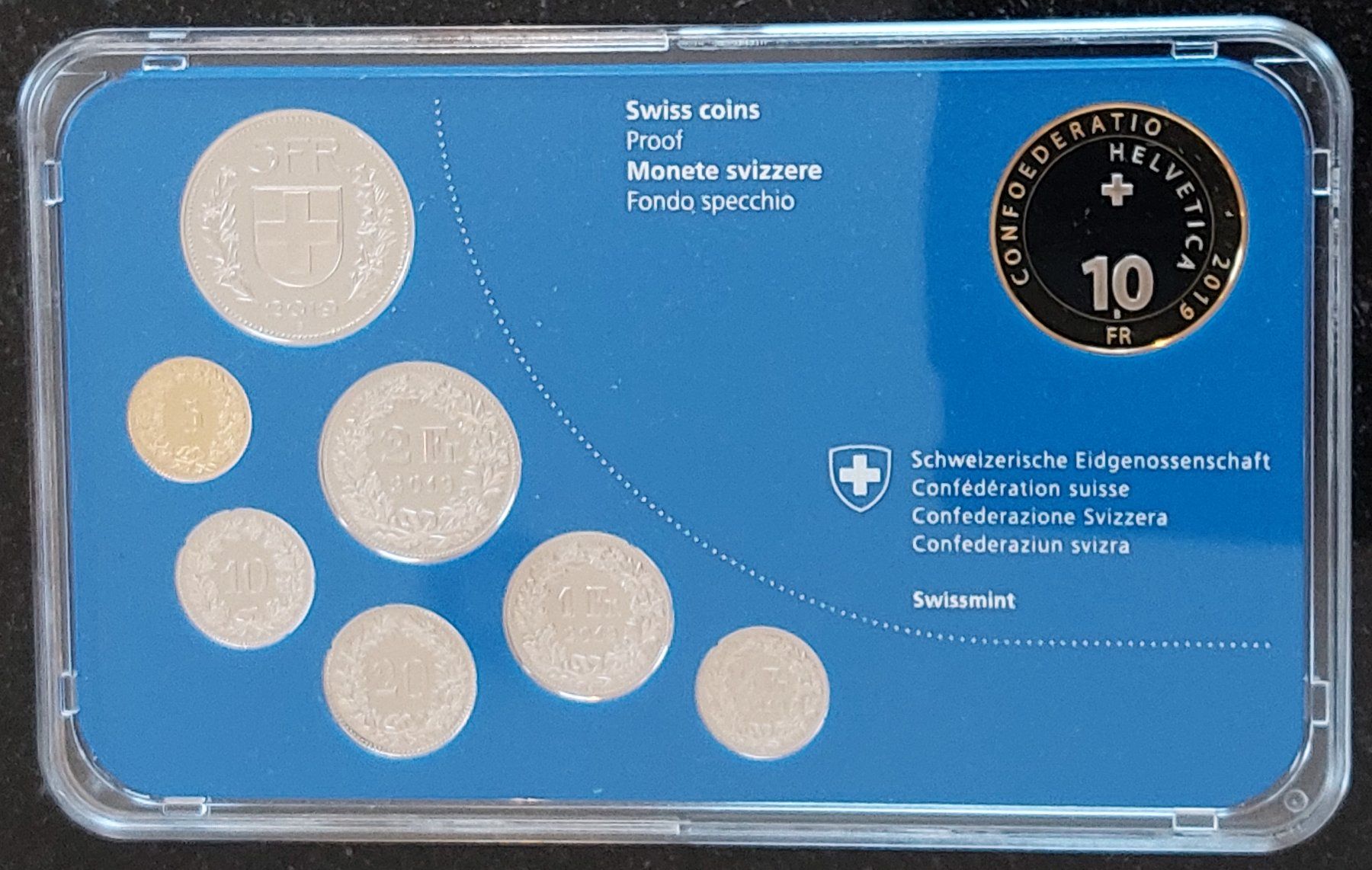 Tutti le monete: CH - Münzsatz 2019 pp – Nuovo (secondo la descrizione) da Arch venduto da repros 2