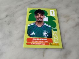 Panini FIFA Fussball WM 2026 Sticker Ziyad AlJohani KSA 10