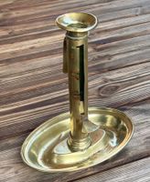 uralter antiker Biedermeier Kerzenhalter / Kerzenständer
