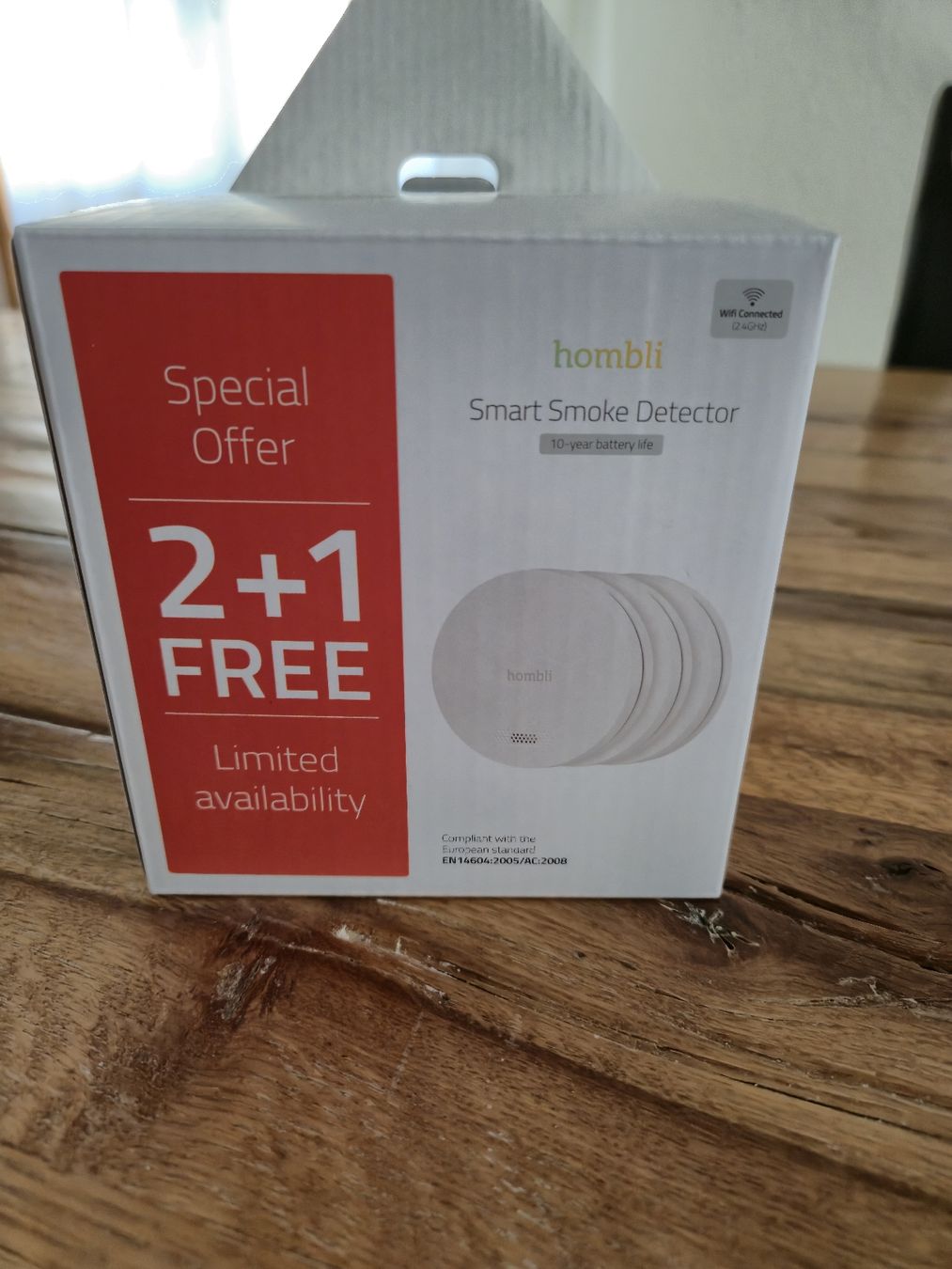 Sistemi d'allarme: Hombli Smarte Rauchmelder 3er Pack – Nuovo (secondo la descrizione) da Fällanden venduto da Primekey