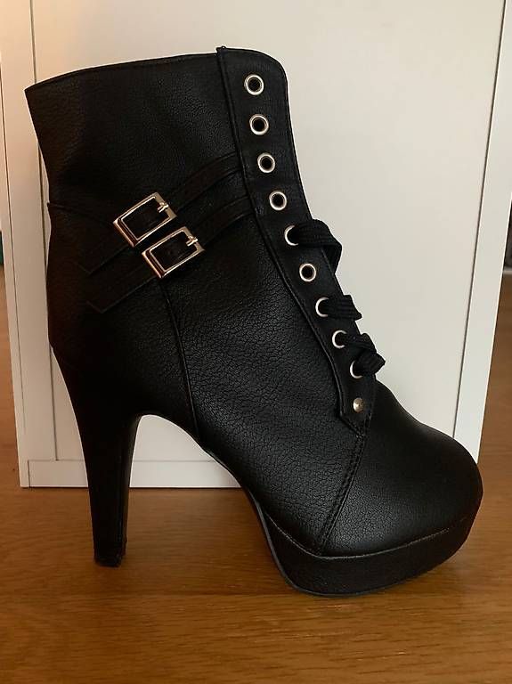 Damenschuhe: Elegante Stiflette neu Gr.  37.5 – Gebraucht aus Egg b. Zürich von den_7ly9 3