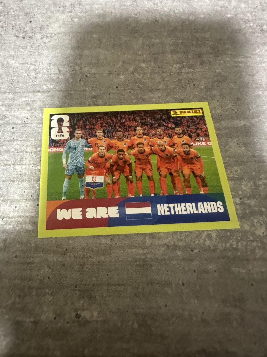 Panini Carte collezionabili: NED 13 , FIFA WORLD CUP 2026 PANINI  – Nuovo (secondo la descrizione) da Frauenfeld venduto da 1PegPeg1