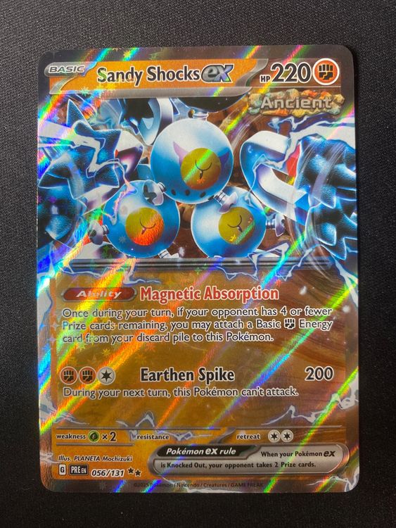 Sandy Shocks ex 56 - Sandfell ex - Prismatic Evolutions - EN (Neu ...