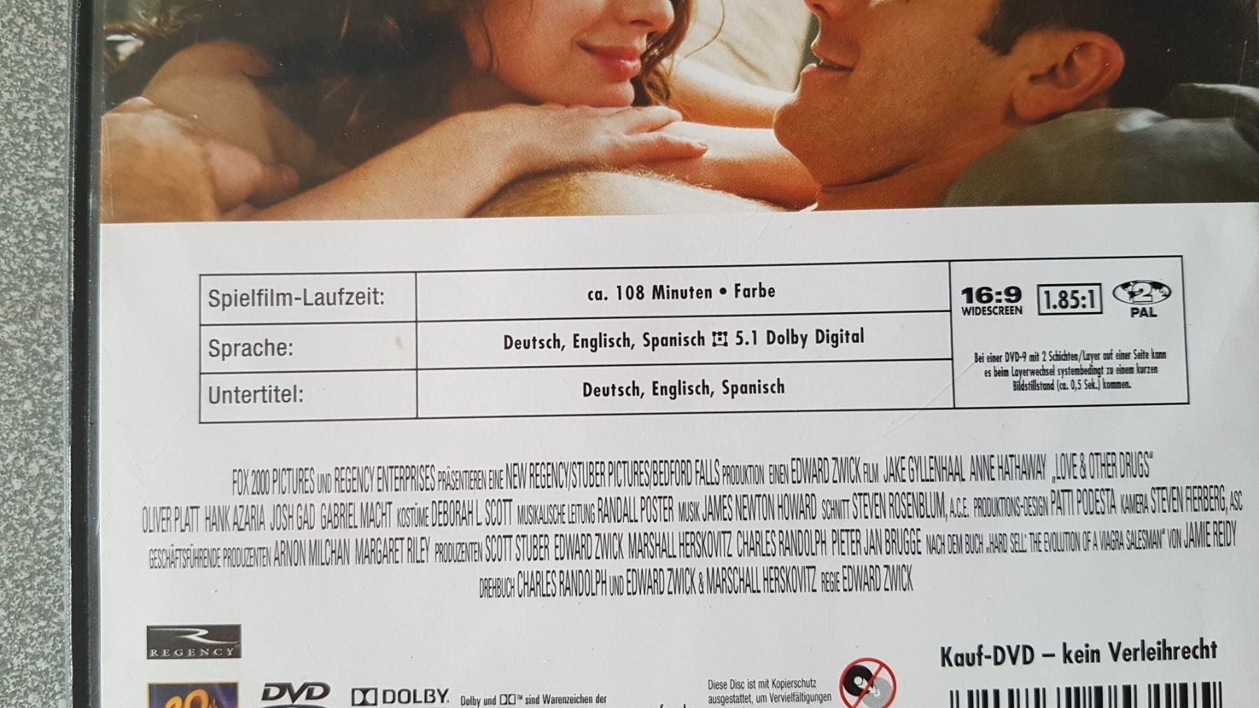 Tutti i DVDs: DVD Love & other drugs – Usato da Oetwil am See venduto da fineli2 1