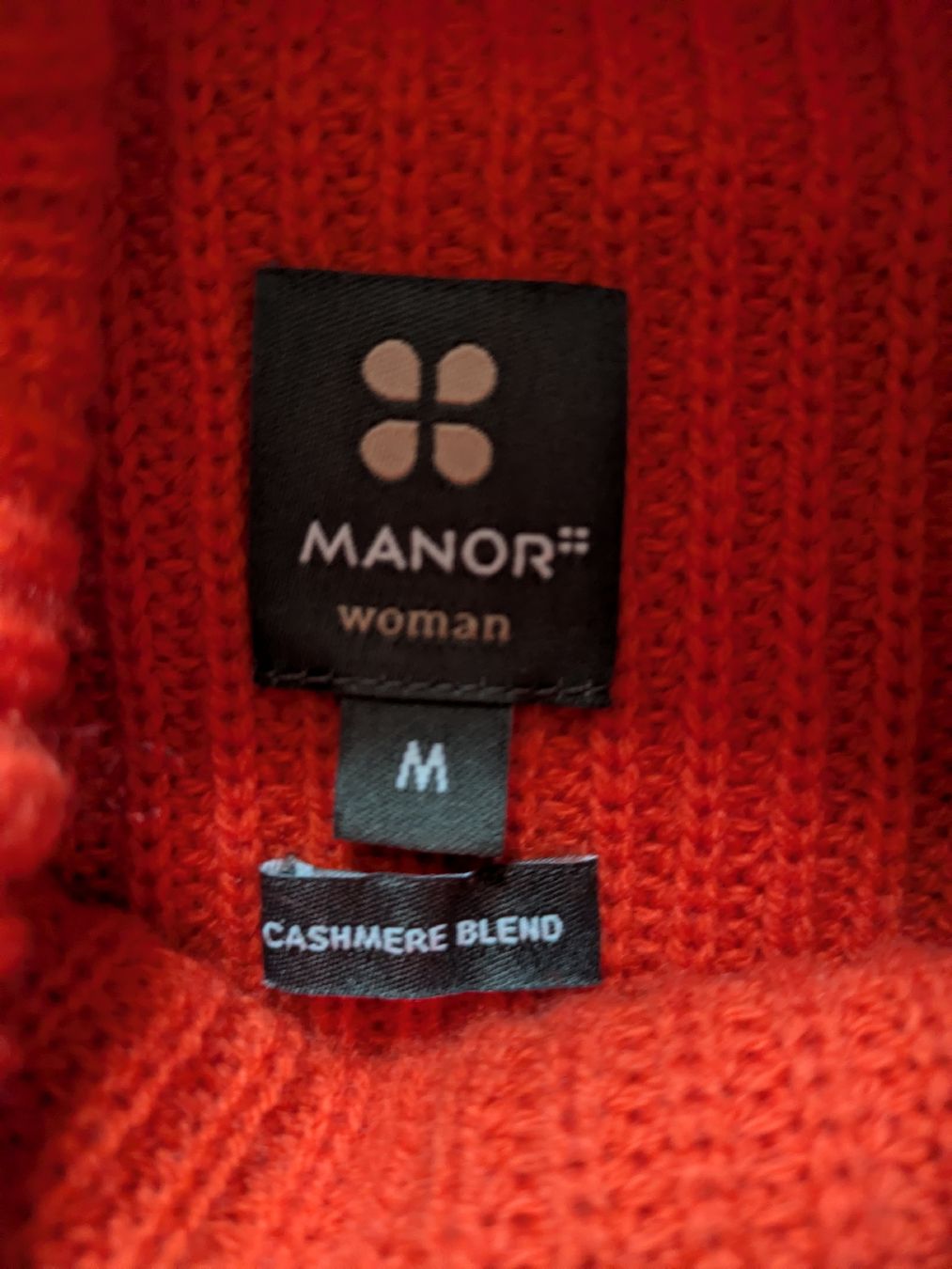 Maglioni & Felpe: Manor Kaschmirpullover Damen Gr. M-L orange – Usato da Rieden AG venduto da JNBRCH 2
