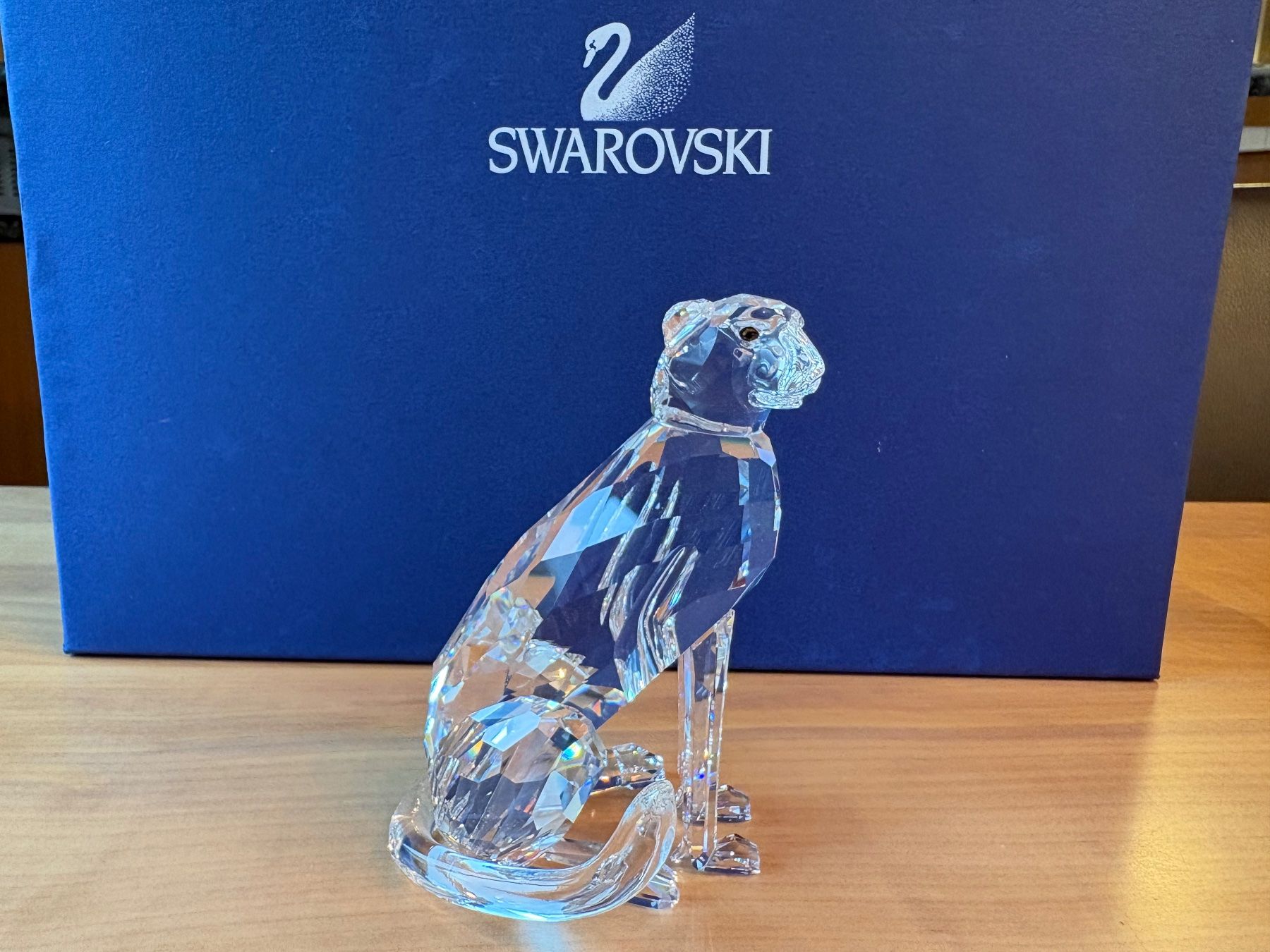 Swarovski Statuette: Swarovski Figur Gepard – Usato da Oberflachs venduto da raka09 1