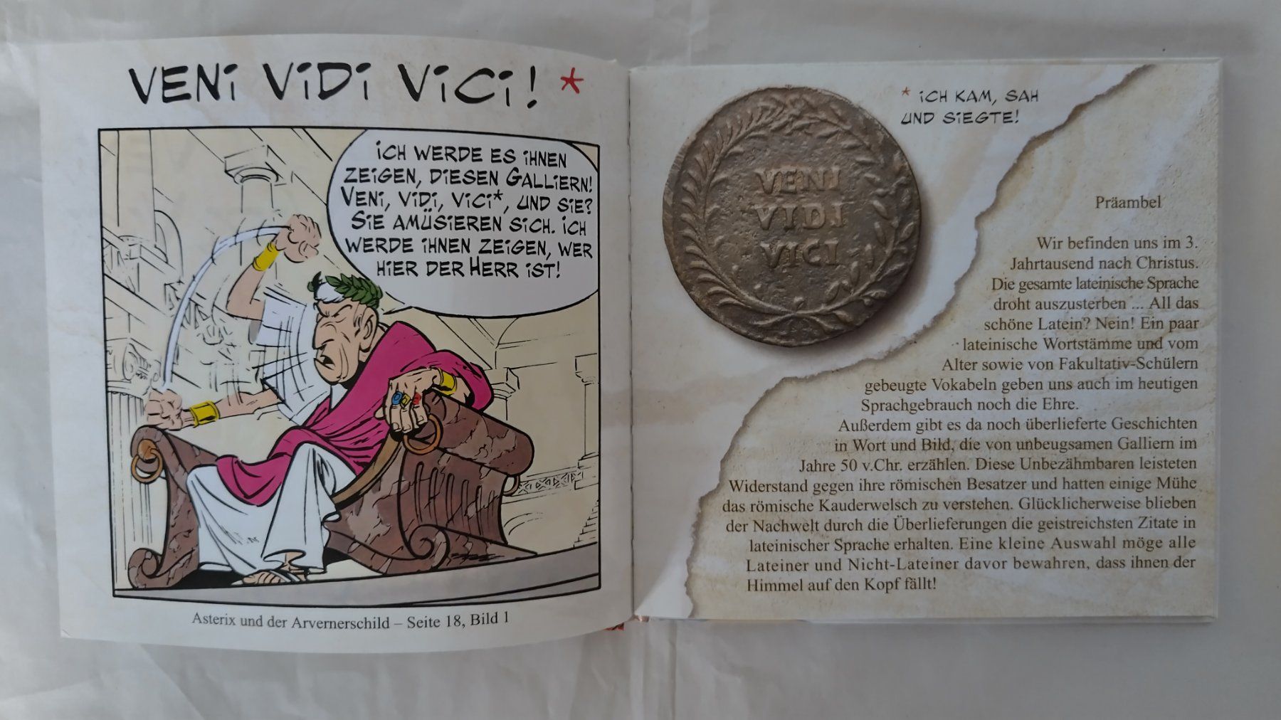 Fumetti: Asterix Latinum / Lateinisch mit Asterix / Buch 2021 – Usato da Bellach venduto da JingleJerry 2