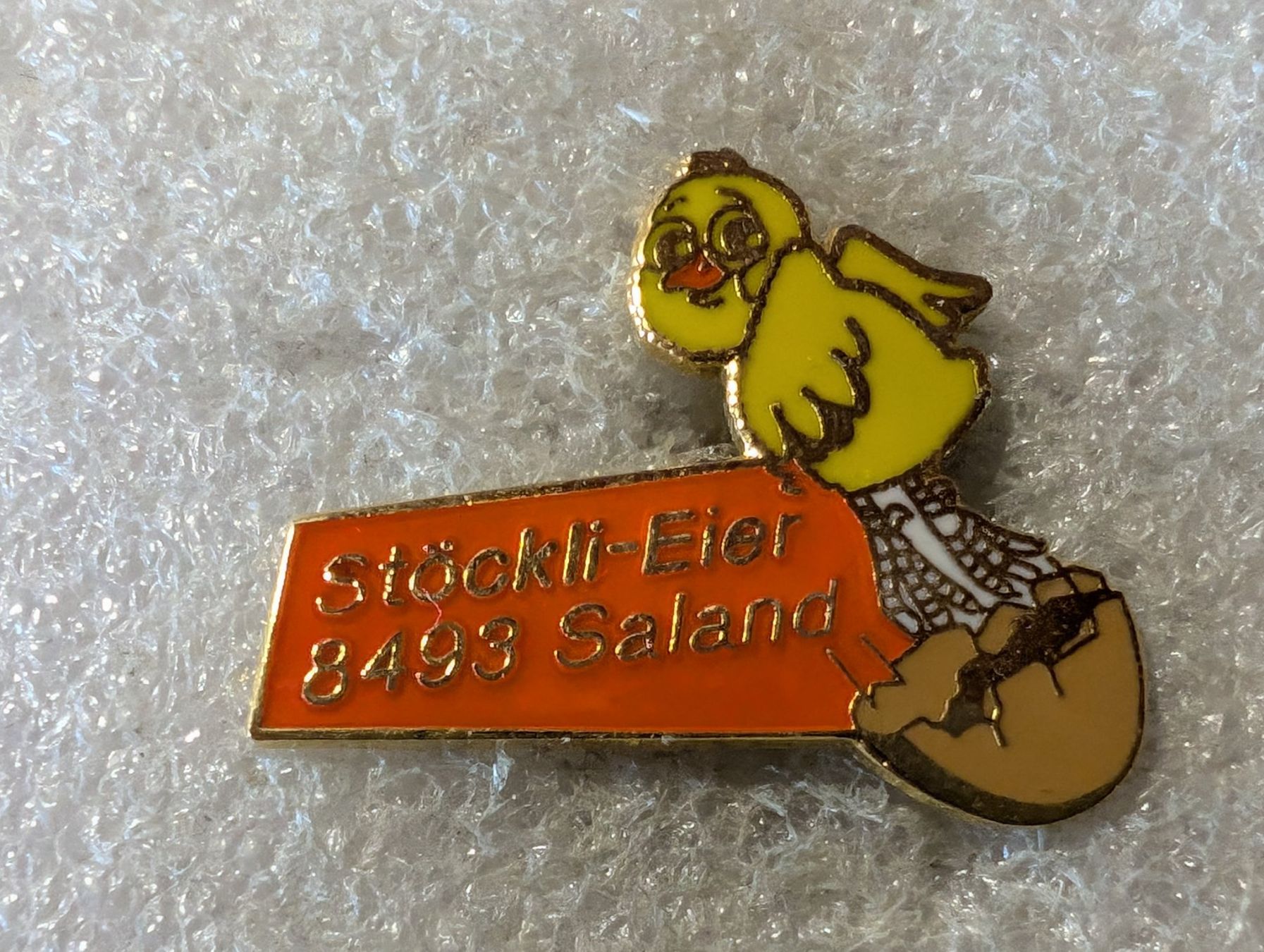 Placchette & Badge: Ansteckpin 154: Stöckli Eier – Usato da Oppligen venduto da Pin-Fall-Shop
