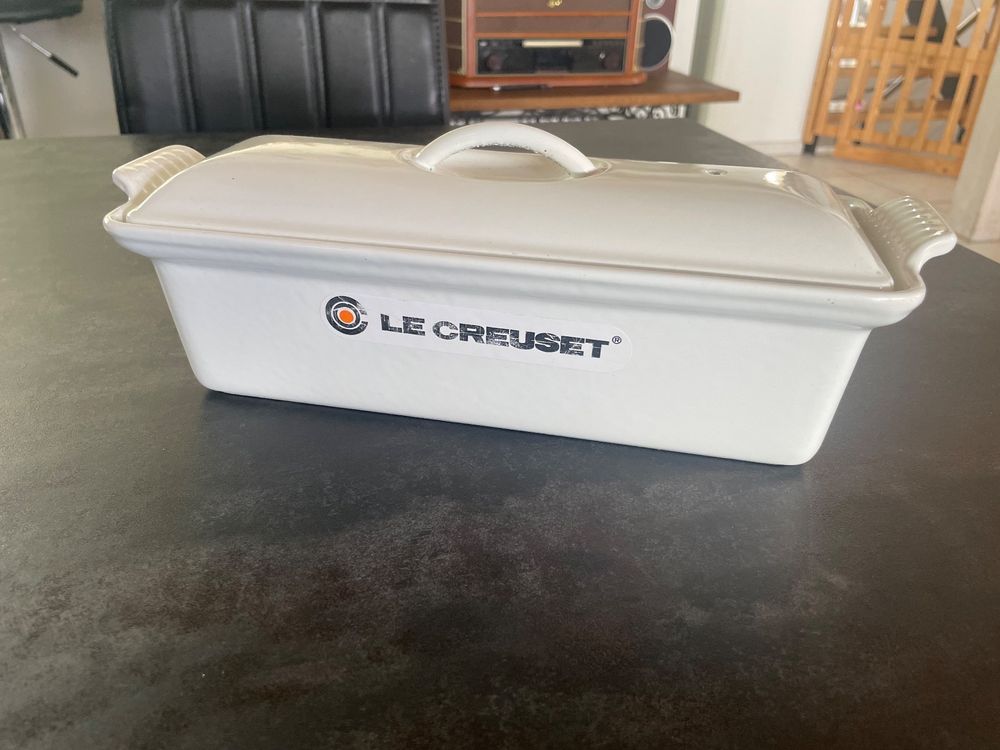 Terrine Le Creuset N°32 Rectangle - Fonte Orange Flamme - Vintage 1990