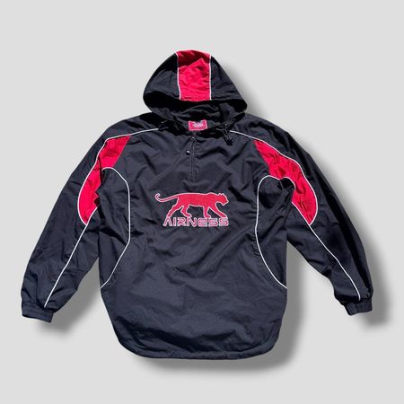 Airness streetwear 00s black raincoat