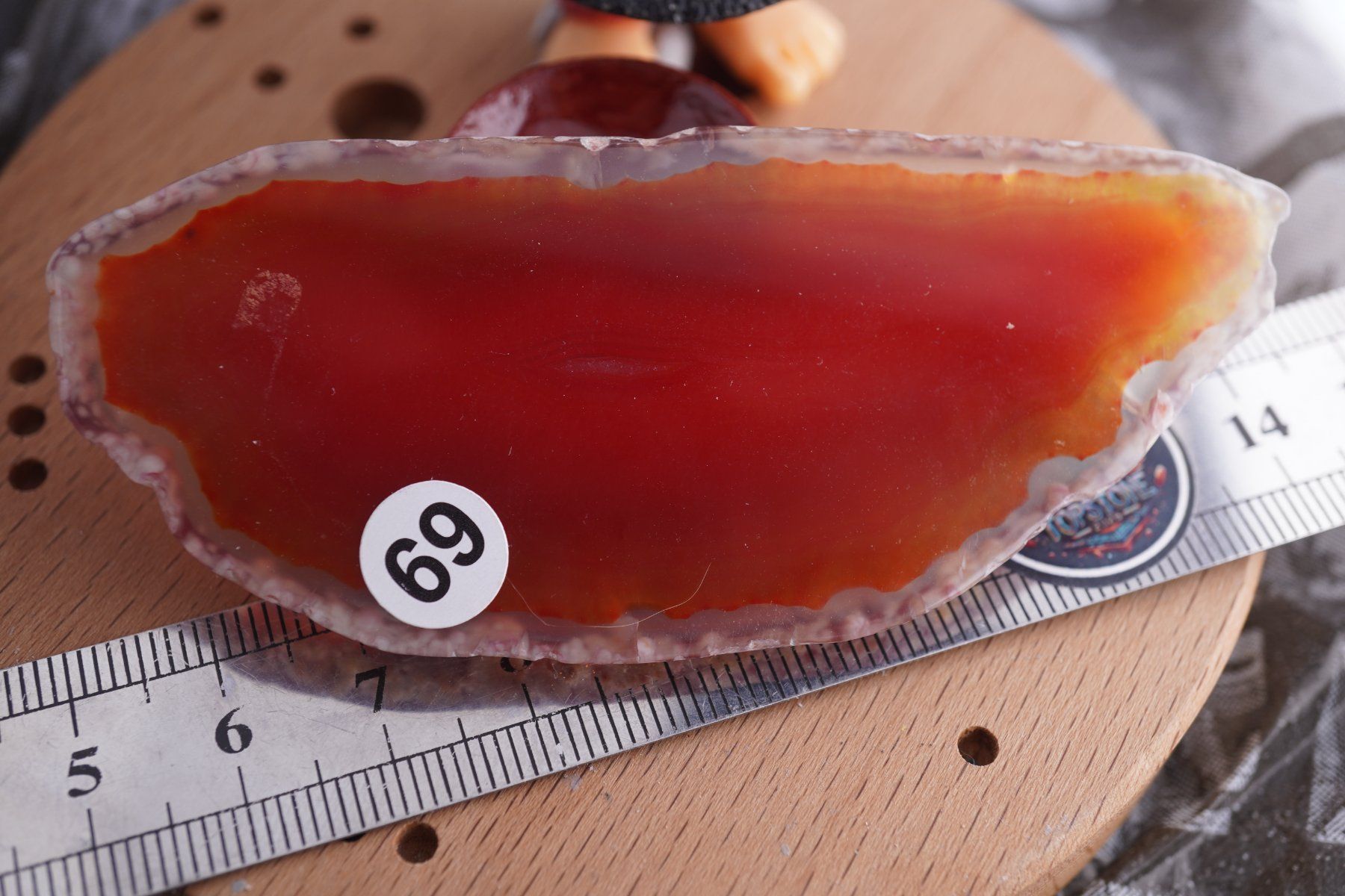 Minerali & Pietre curative: Achat Rot    Scheibe     wow     Ab 1.-(1) – Nuovo e nell'imballaggio originale da Eschenbach SG venduto da topstone 2