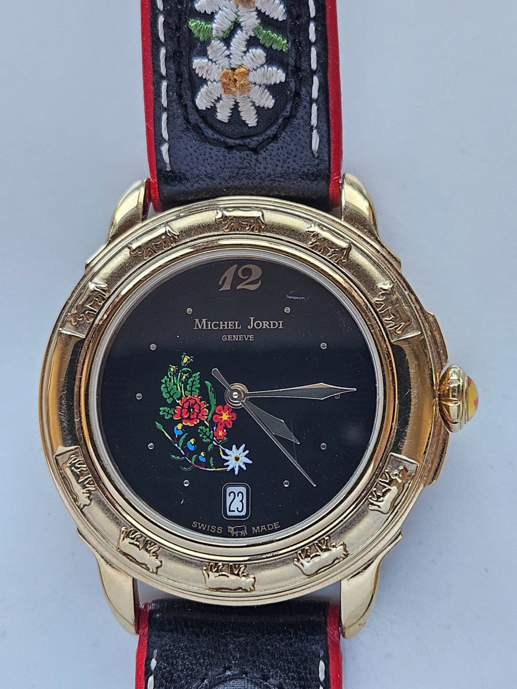 Michel Jordi Orologi: 262 Michel Jordi Date Quartz – Usato da Berikon venduto da mmm21