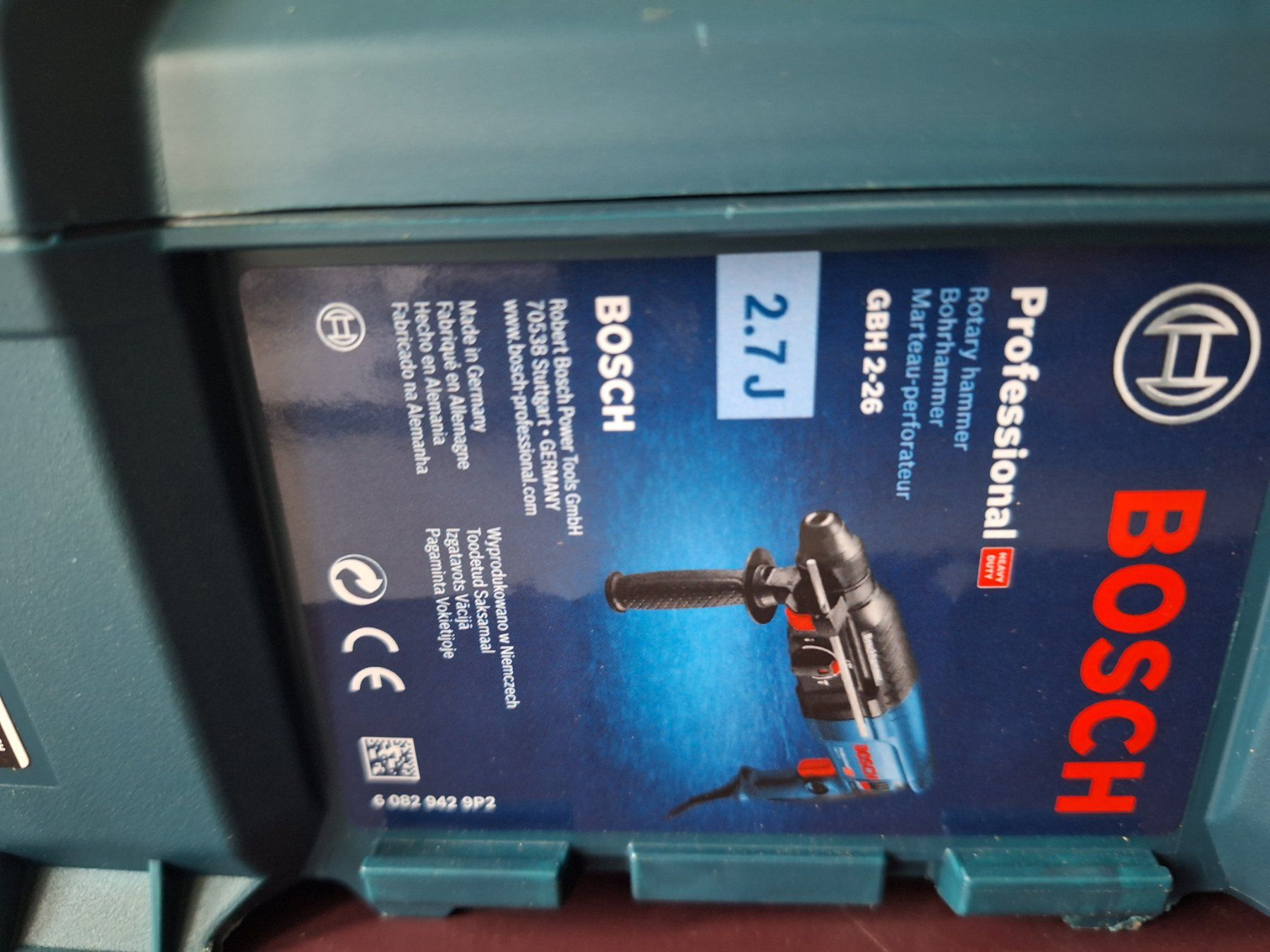 Bosch Trapani: BOSCH GBH 2-26 Bohrhammer Profigerät – Usato da Goldach venduto da inf_hq8d 1