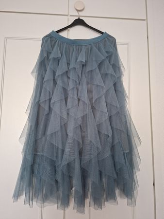 Jupe en tulle à volants bohème romantique