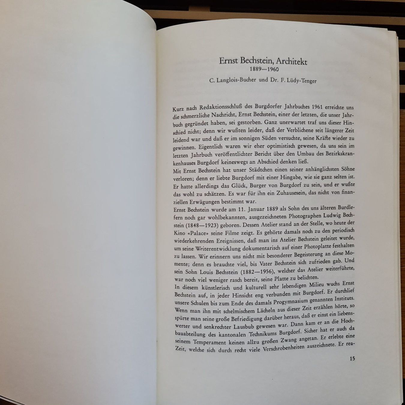 Bücher: Burgdorfer Jahrbuch 1962 – Gebraucht aus Röthenbach i. E. von Heureka5 2