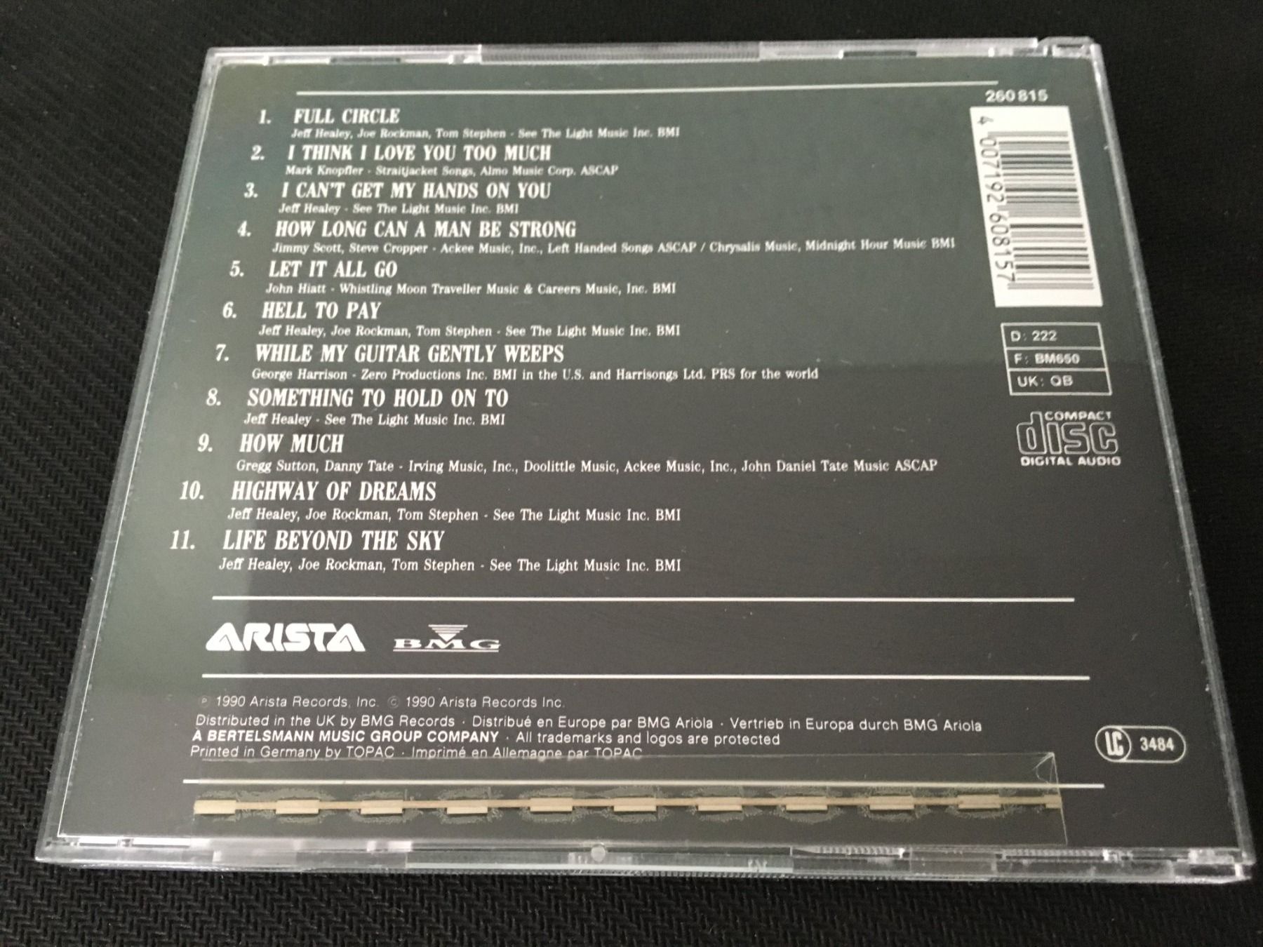 CDs: The Jeff Healey Band - Hell to Pay -CD- – D'occasion à St.Gallen par MedienJoe 1