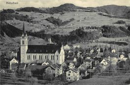 Bütschwil-Ganterschwil SG Bütschwil Flugaufnahme ,1925