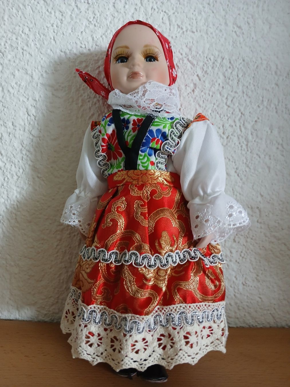 Puppen: porzelan puppe – Neu und originalverpackt aus St. Silvester von Rosa-1964