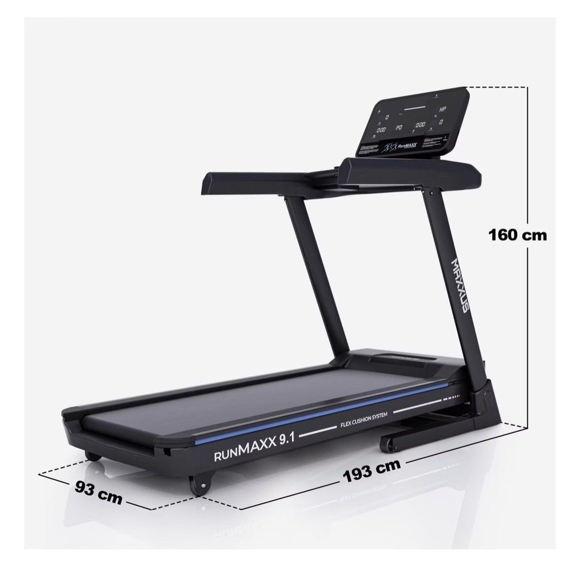 Maxxus Hometrainer: Laufband MAXXUS RUNMAXX 9.1 gebraucht top Zustand – Usato da Emmenbrücke venduto da Aquer 4