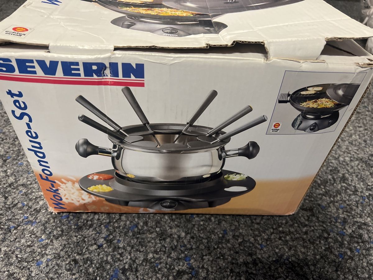 Appareils de cuisine: SEVERIN Wok-Fondue-Set 2in1 neu – Neuf (Voir description) à Rorschach par TrendyDeals 2
