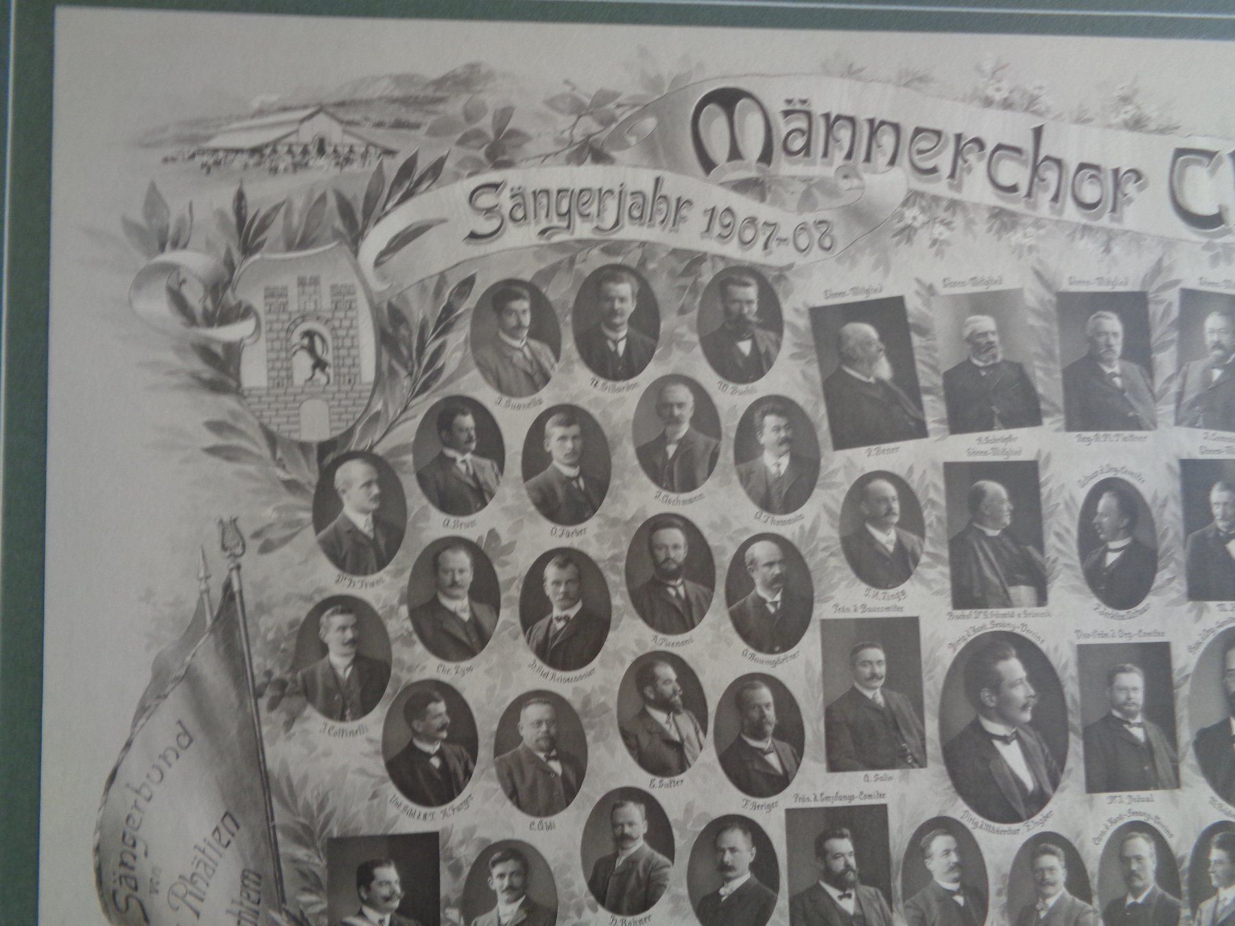 Posters & Illustrations: Foto C. Lang Chur Kt. Sängerfest 1908 – D'occasion à Chur par omonia 2