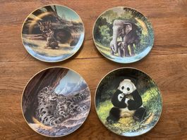 4er Set Sammelteller "Last of Their Kind" von Will Nelson