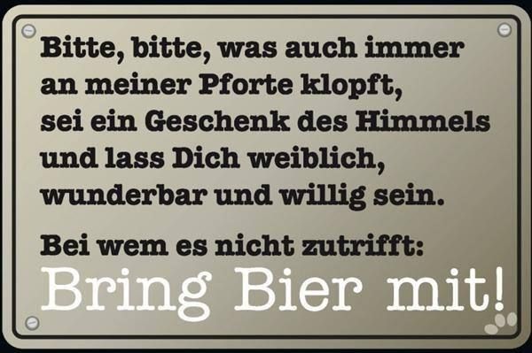 Teppiche: Fussmatte - BRING BIER MIT! – Neu und originalverpackt aus Rupperswil von big-one-sale
