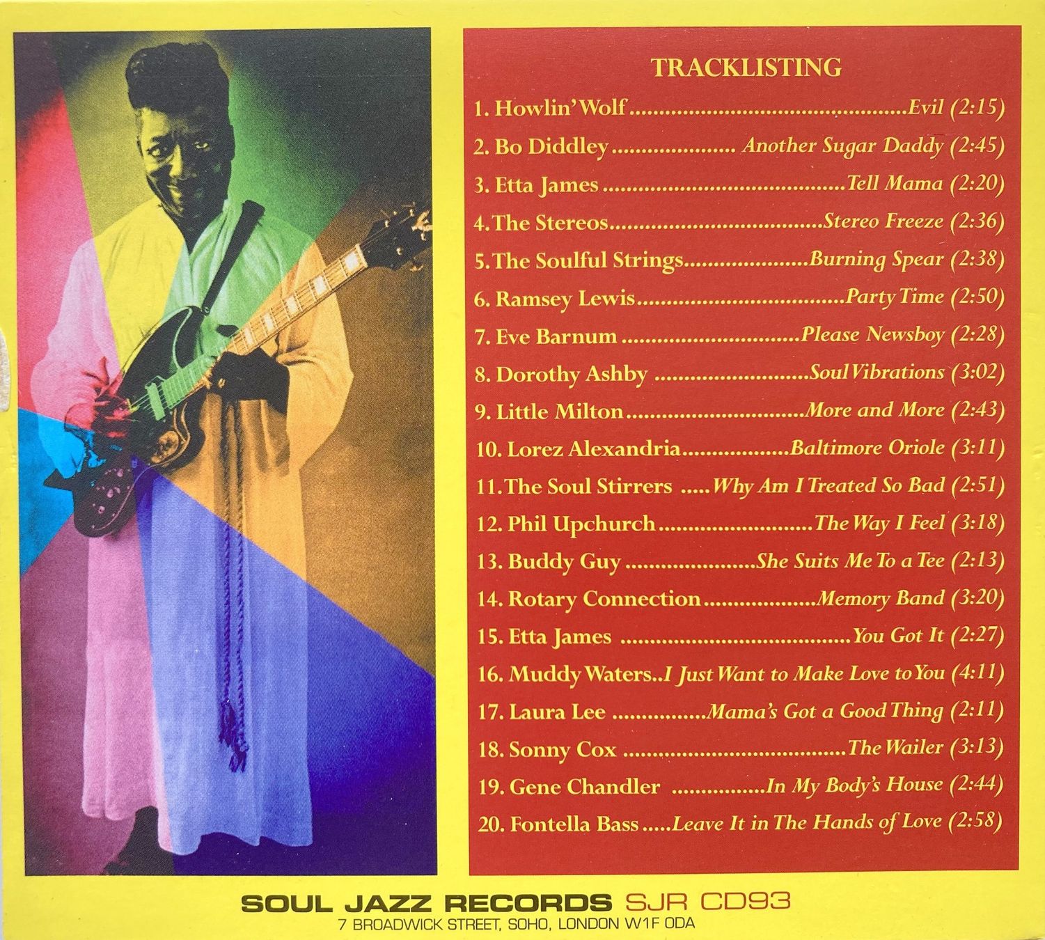 CD: VARIOUS FUNK / SOUL - CHICAGO SOUL – Usato da Bottens venduto da hotter-than-hell 3