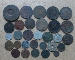 Lot ++ 30 Münzen aus dem Ausland ab 1599