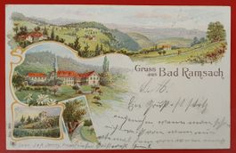 Gruss aus Bad Ramsach 1903