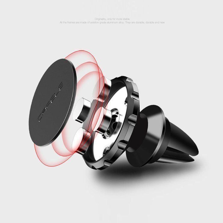 Tutti pezzi di ricambio auto: Support Natel aimant grille ventilation CAFELE très puissant – Nuovo e nell'imballaggio originale da Morges venduto da Carskin 4