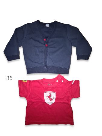 Ferrari & Puma T-Shirt + Jäckli Grösse 86