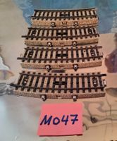 4 Märklin M-Schaltgleise gebogen H0 Nr. 5213
