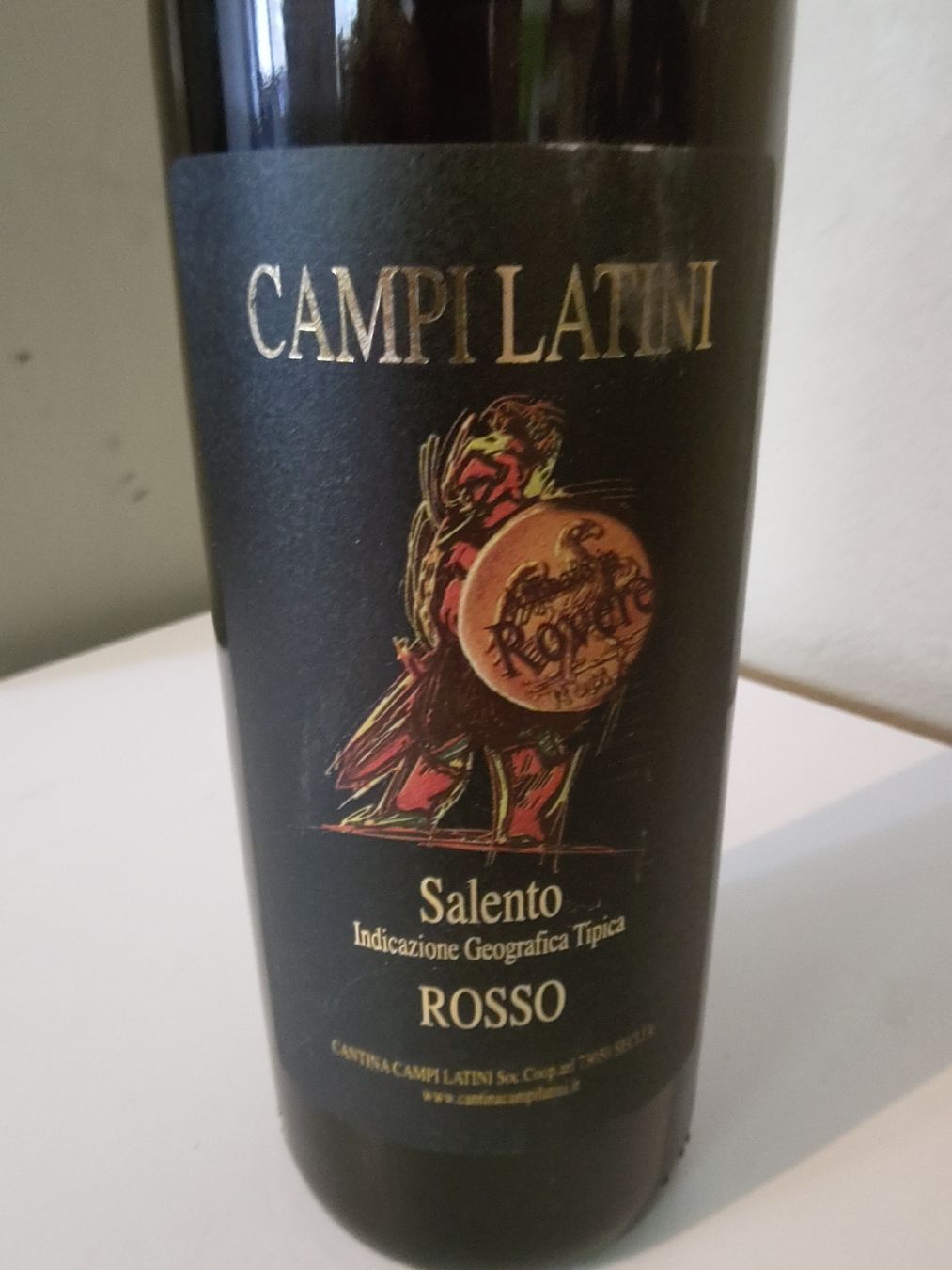 Vino: 6 FL. Campi Latini "Salento" 2002 – Nuovo (secondo la descrizione) da Basel venduto da Morgenmuffel 2