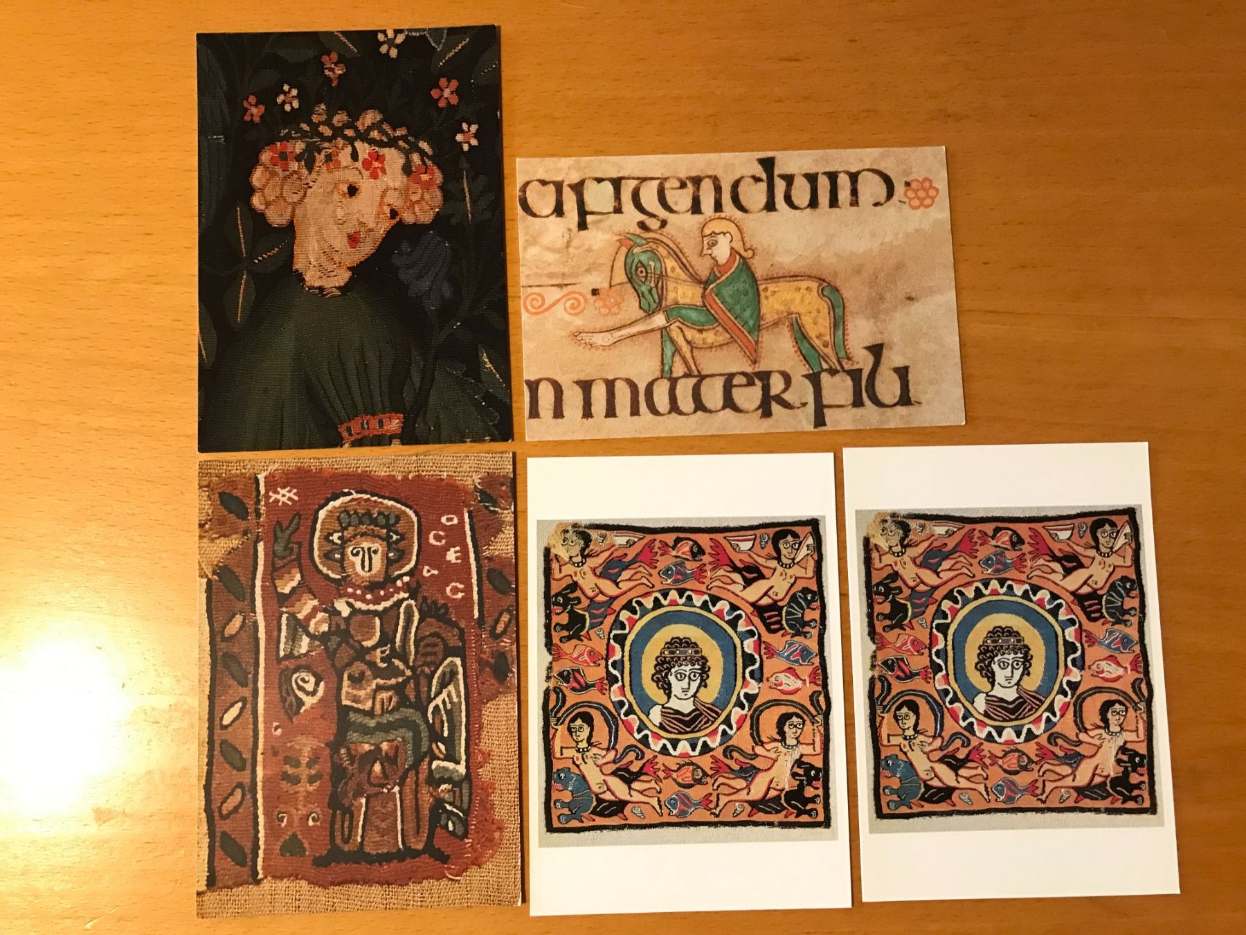 Cartoline postali: 5x Postkarten Teppichmotive – Usato da Luzern venduto da mey_s13