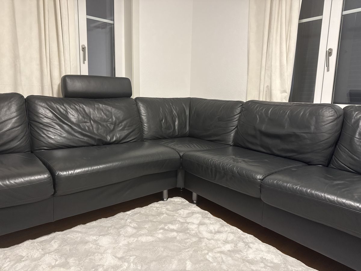 Sofas: Leder Sofa – D'occasion à St. Gallen par nas_zs7f 1