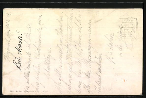 Cartoline postali: AK Hergiswil, Teilansicht – Usato da Berlin venduto da bartko-reher 1