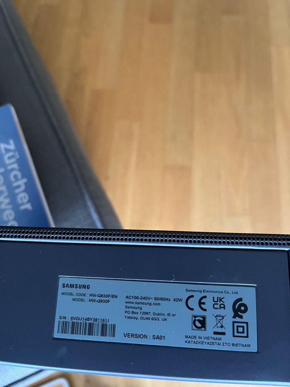 Samsung Casse acustiche: Soundbar Samsung HW-Q930F – Usato da Zürich venduto da Zurich1970 4