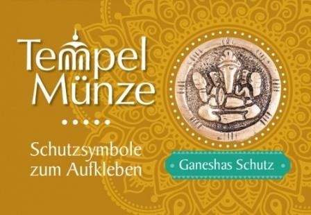 Alle Dekorationen: Messing-Tempelmünze - Ganesha – Neu und originalverpackt aus Mauren von Yeelen
