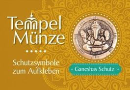 Messing-Tempelmünze - Ganesha