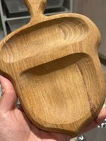 Holzteller aus Massivholz