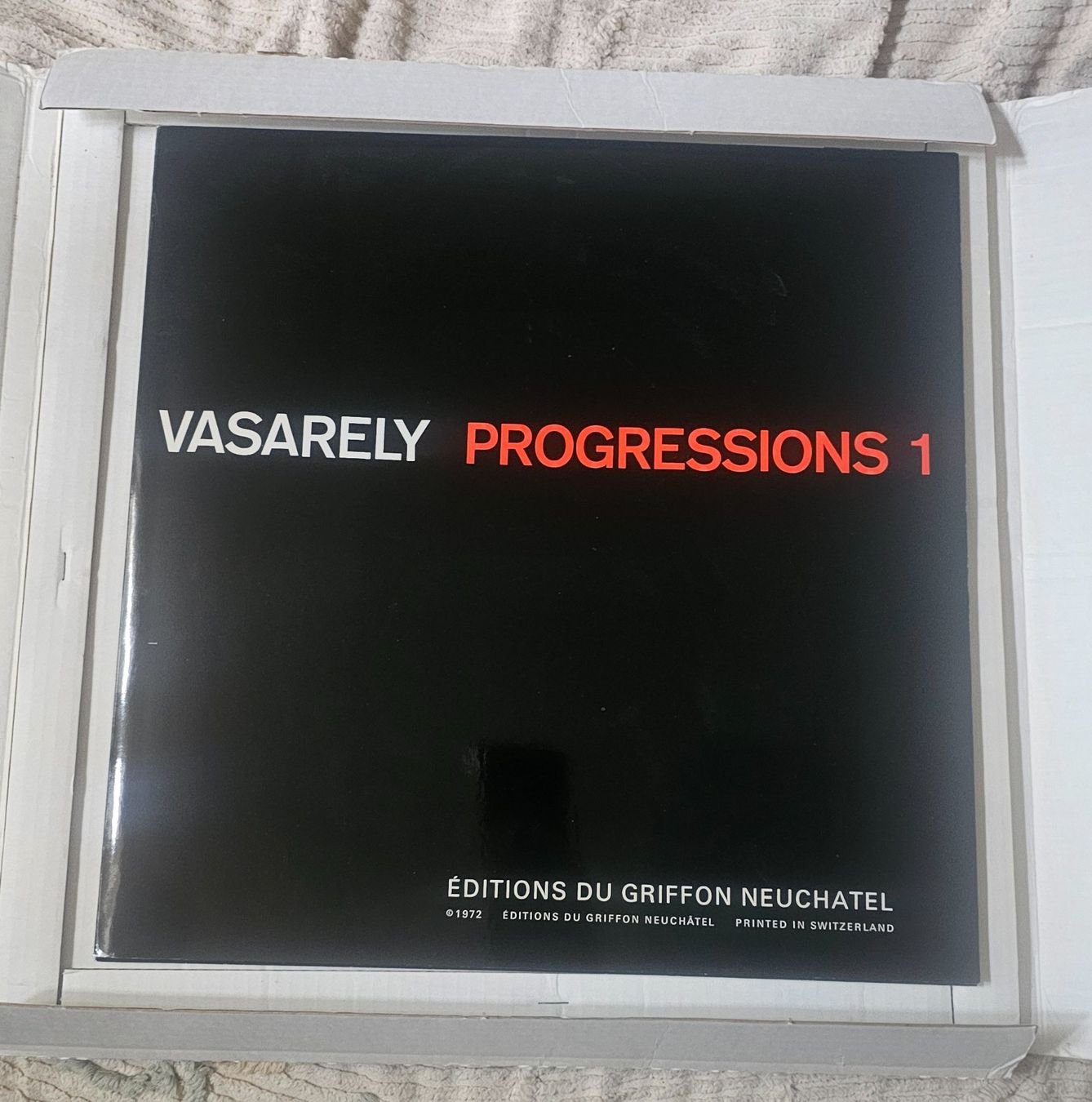 Grafica & Litografie: Vasarely Progressions 1 , Neuchâtel 1972 – Usato da Etoy venduto da angi020 5