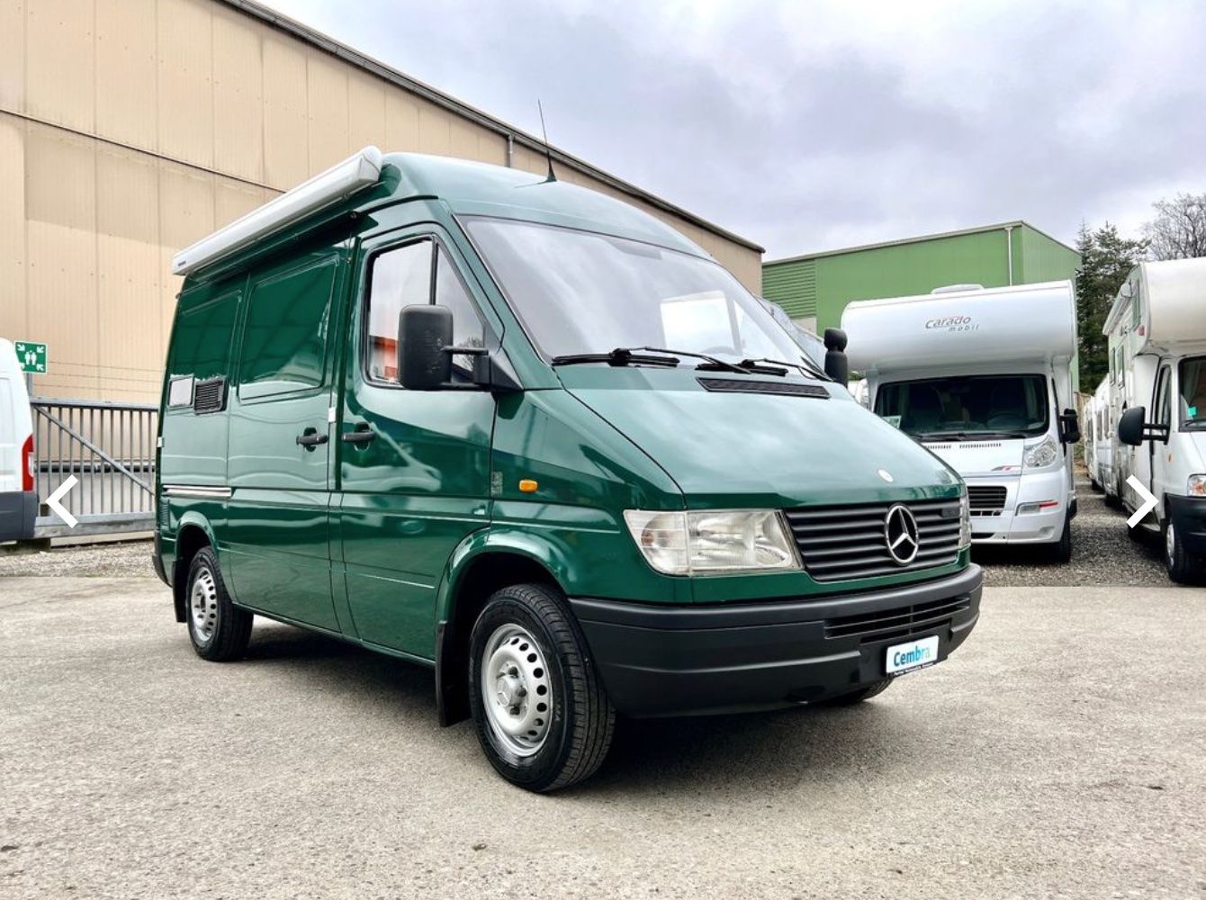 Mercedes-Benz Veicoli da campeggio: mercedes camper 212d 4.8m – Usato da MASSAGNO venduto da 392151