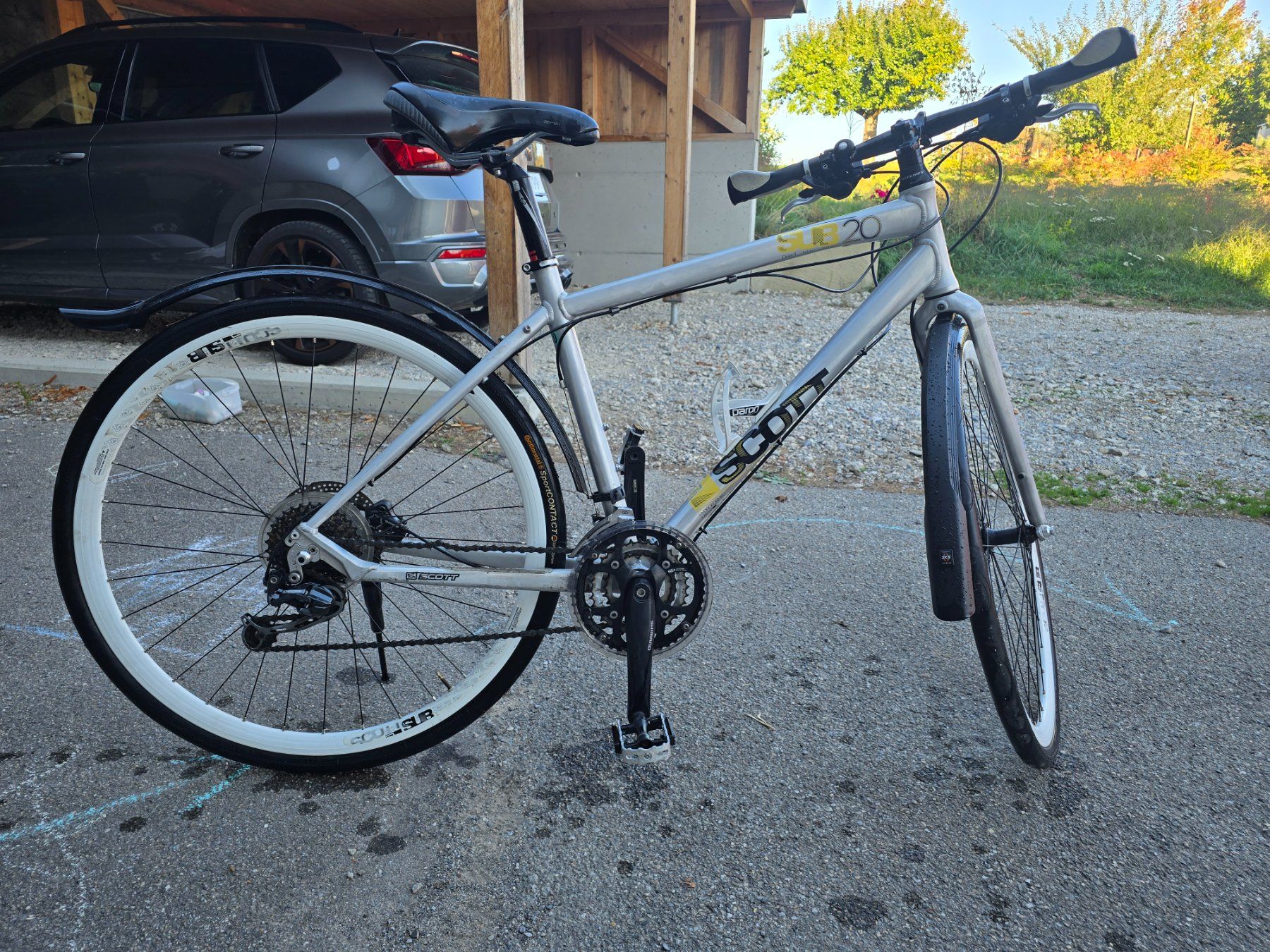 Scott Velos: Fahrrad Scott Sub 20 silber gebraucht – Gebraucht aus Seewil von flowbow 1