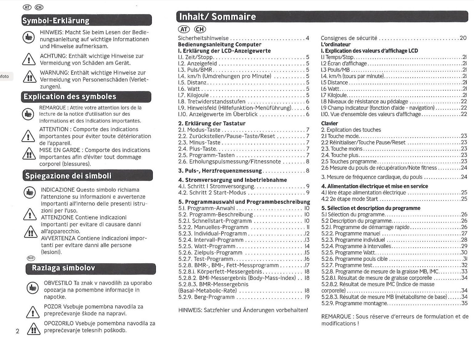 Hometrainer: Cross-Trainer mit Fitness-Programmen (fast ungebraucht...) – Usato da Fehraltorf venduto da Zueri-13 2